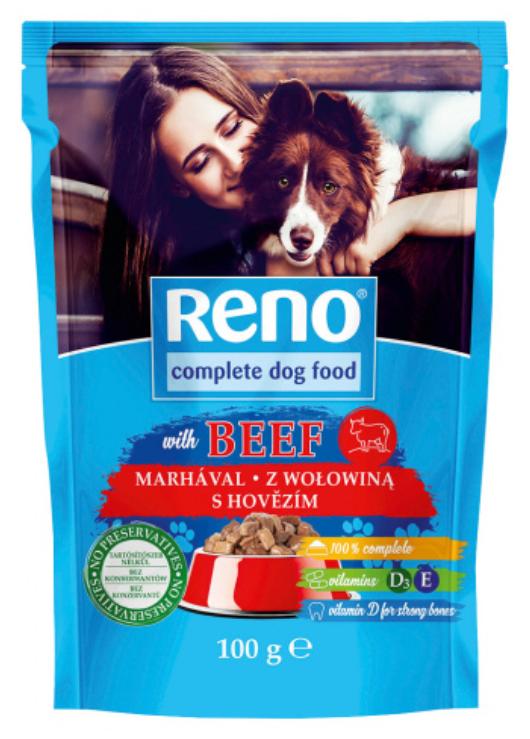 Reno Kapsičky pre psov hovädzia 100g