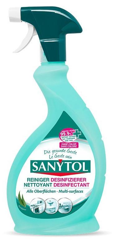 Sanytol čistič sprej eukaliptus 500ml