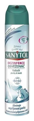 Sanytol dezinfekčný osviežovač A&S hory 300ml