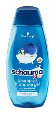 Schauma šampón Kids 400ml Blueberry