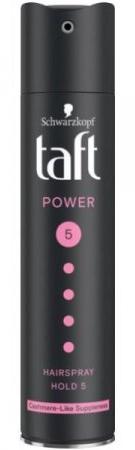 Taft lak na vlasy250 ml Power cashmere 5