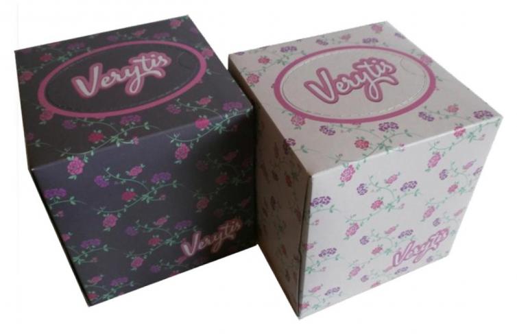 Verytis cube box kozmetické utierky 60ks