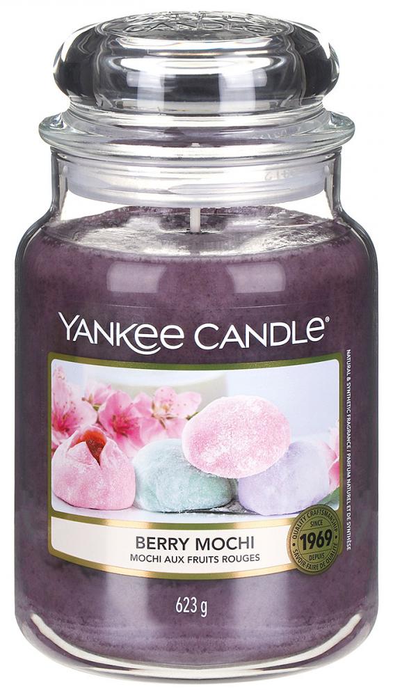 Yankee Candle vonná sviečka veľká 623g - Berry Mochi