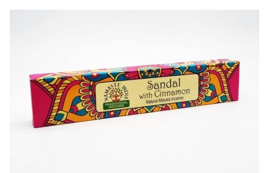 ZENHOME Namaste Vonné paličky 15g "Sandal with Cinnamon"
